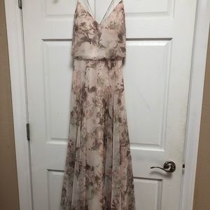 Jenny Yoo Inesse Watercolor Lavender Bridesmaid